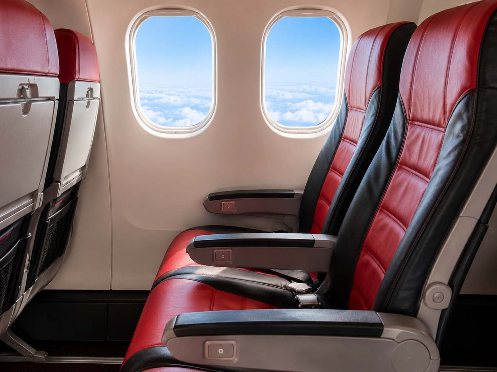 ERJ-145LR passenger seats